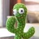 Танцующий кактус аккумуляторный поющий 120 песен с подсветкой Зеленый Dancing Cactus 3636KKTSRS-B (SH774102) - изображение 6