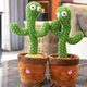 Танцующий кактус на батарейках 120 песен с подсветкой Зеленый Dancing Cactus (SH774092) - изображение 6