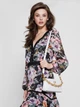 Сумка Lisbet Woven Mini Zip-Top Crossbody Guess WA877472/14436948 біла - зображення 2