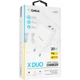 Мережевий зарядний пристрій Gelius X-Duo GP-HC014 USB+Type-C QC3.0/PD20W White - зображення 6