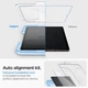 Захисне скло Spigen для Galaxy Tab S9 (11") - EZ FIT GLAS.tR (1 шт), Clear (AGL07000) - зображення 5