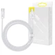 Кабель Baseus Dynamic Series Fast Charging Data Cable Type-C to Type-C 100W 1m, White (CALD000202) - изображение 6