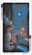 Алмазна мозаїка алмазна вишивка Кіт біля вікна 60x30 OG00561SS - зображення 2