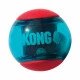 Іграшка для собак середніх порід, м'яч-пісчалка (Конг) KONG Squeezz Action Ball M - зображення 3