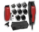 Набір для домашньої стрижки Wahl HomePro 100Combo Чорний з червоним - зображення 3