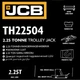 Домкрат подкатной гидравлический JCB 2.25 т 150-530 мм (JCB-TH22504) - изображение 5