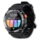 Умные Smart часы Modfit Sniper Plus |5.2, Amoled, 360х360, 1.39", 410 мАч, 128MB, IP67| Черный/Серый - изображение 1