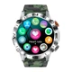 Умные Smart часы Modfit Combat Silver Army |5.0, Amoled, 466х466, 1.43", 380 мАч, 128MB, IP67| Серый/ Камуфляж - изображение 2