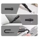 Портативный автомобильный пылесос с аккумулятором Proove Void Assistant C1 70W 6000mAh Black (PVV170010001) - изображение 6