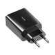 Сетевое зарядное устройство Baseus Speed Mini 18W 3A + Cable Type-C to Lightning TZCCFS-F01 Black - изображение 2