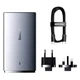 Сетевое зарядное устройство Baseus GaN5 Pro Ultra-Slim 65W 1Type-C+1USB+Cable Type-C to Type-C 100W CCGP150113 Grey - изображение 4
