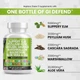 Премиальная добавка для здоровья кишечника Clean Nutraceuticals Slippery Elm 5000mg Psyllium Husk 2000mg Pre Probiotic Digestive Gut Health Supplement with Aloe Vera Cascara Sagrada 2000mg Marshmallow Root DGL Licorice Senna Extract Magnesium 90 капсул - зображення 2
