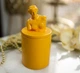 Аромасвічка VENUS CHERRY BLOSSOM YELLOW 100% WOOD WAX 165g 35h Гранд Презент NAC 1012Y - зображення 2