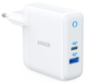 Мережевий зарядний пристрій Anker PowerPort+ Atom III 45 W USB-C + 15 W USB-A White (A2322G21) - зображення 1