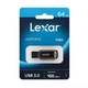 USB флеш накопитель LEXAR JumpDrive V400 USB 3.0 64GB black - изображение 1