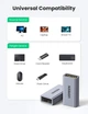 Перехідник UGREEN US381 USB 3.0 to USB 3.0 Gray (20119) - зображення 3