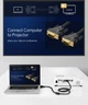 Кабель UGREEN VG101 VGA to VGA 1.5m Black (11630) - изображение 2