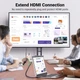 Кабель UGREEN HD151 HDMI Male to HDMI Female v2.1 8K@60Hz 0.5m Black (40400) - изображение 3