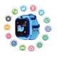 Дитячий смарт годинник Smart Watch Kids XO-H100 з камерою GPS трекер Синій - изображение 7