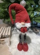 Новогодний гном, фигурка новогоднего эльфа на регулированных ножках, эльф под елку 95 см - изображение 2
