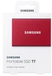Накопитель внешний SSD 2.5" USB 2.0TB Samsung T7 Red (MU-PC2T0R/WW) - изображение 9