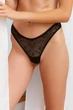 Трусики бразиліана Your Touch 4(L) Чорний (92579) - зображення 1