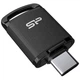 USB флеш накопичувач Silicon Power 16GB Mobile C10 Black USB 3.1 (SP016GBUC3C10V1K) - изображение 2