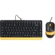 Комплект A4Tech F1110 USB Bumblebee (F1110 Bumblebee) - изображение 1