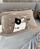Комплект постільної білизни Седьмое Небо Махра Cat Lovers Полуторний - изображение 2
