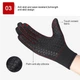 Теплі рукавички Zipper, мультиспорт, Windstopper, Синій, розмір S - зображення 7