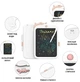 Детский LCD планшет для рисования Beiens Единорог 10" Multicolor (К1009white) белый - изображение 3