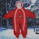 Дитячий пуховий комбінезон-трансформер "Baby Walk", червоний, 82 см, Ontario Baby, ART-0000334 - зображення 4