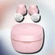 Беспроводные вакуумные наушники Baseus WMО1 Bluetooth блютуз в кейсе с микрофоном, Розовые - изображение 1