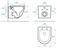 Унитаз подвесной KOLLER POOL Round Smart RN-0490-RQ3 с сиденьем Soft Close дюропласт (смыв Торнадо 3.0) - изображение 3
