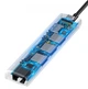 USB-хаб Baseus Mechanical Eye 6 в 1 Type-C to USB3.0х3 + HDMI + RJ45 + Type-C PD Ethernet Grey (CAHUB-J0G) - изображение 3