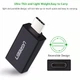 Адаптер Ugreen перехідник OTG Type-C to USB 3.0 Black (US173) - зображення 7