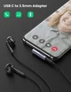 Перехідник UGREEN адаптер для навушників Type-C - 3.5 mm кутовий (AV154) - зображення 11