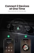 Bluetooth-адаптер UGREEN CM309 Bluetooth 5.3 автомобільний приймач AUX з мікрофоном Space Gray (70601) - зображення 7