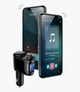 Bluetooth FM передатчик Baseus автомобильное зарядное устройство 2USB 3.4A Black (CCALL-RH) - изображение 2