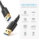 Кабель USB 3.0 Ugreen type A to USB 3.0 Ugreen type A 0.5M Black (US128) - изображение 9