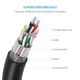 Кабель USB 3.0 Ugreen type A to USB 3.0 Ugreen type A 0.5M Black (US128) - изображение 14