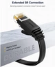 Патч корд Ugreen сетевой кабель 1000 Mбит\с Ethernet RJ45 Cat 6 плоский 3М Black (NW102) - изображение 11