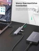 USB-хаб Ugreen портативный тонкий 4-портовый концентратор USB 3.0 hub 16СМ Black (CM219) - изображение 13