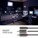Переходник-разветвитель Ugreen 3.5mm F / 2RCA M аудио кабель 25CM (AV102) - изображение 14