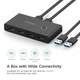 Комутатор Ugreen Switch Box Out USB 3.01.5 М 2 In 4 Black (30768) - зображення 9