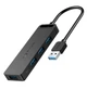 USB-хаб Vention на 4 порти USB 3.0 c micro USB харчуванням 0.15M Black (CHLBB) - зображення 11
