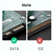 Внешний корпус UGREEN US211 карман для жесткого диска 2.5" USB 3.1 to SATA III HDD SDD (50743) - изображение 10