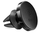 Магнитный держатель для смартфона Baseus Small Ears Series Magnetic Genuine Leather на воздуховод Black «‎SUER-E01» - изображение 9
