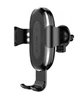 Тримач Baseus Wireless Gravity з бездротовою зарядкою на повітропровід Black (WXYL-01) - зображення 7