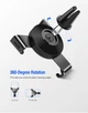 Автомобильный держатель для смартфона Ugreen c гравитационным эффектом Gray «‎LP130» - изображение 8